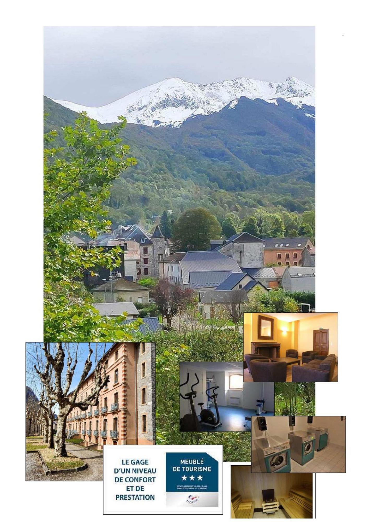 Residence Grand Hotel Appartement Standing Aulus-les-Bains Exterior foto
